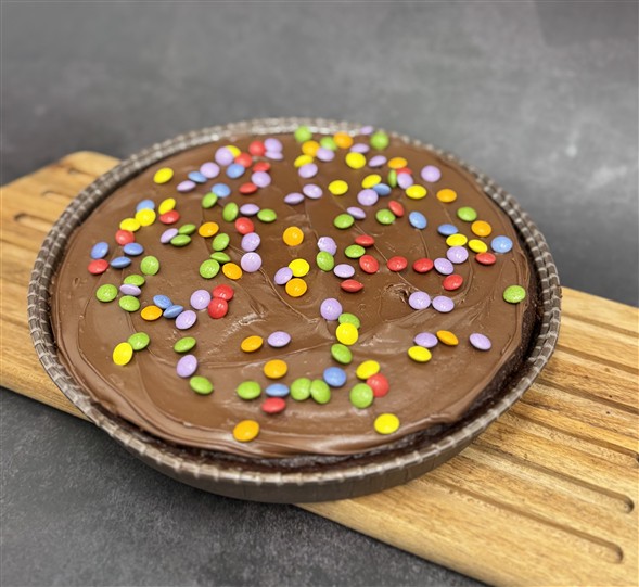 Chokoladekage m/smarties