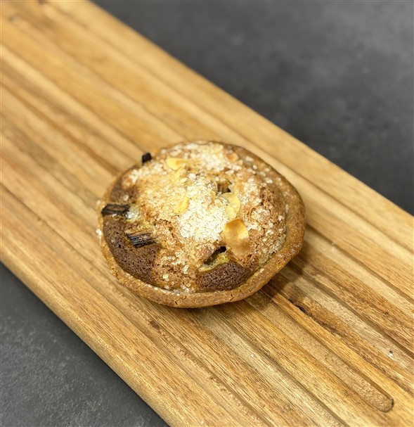 Minitærte m/rabarbær